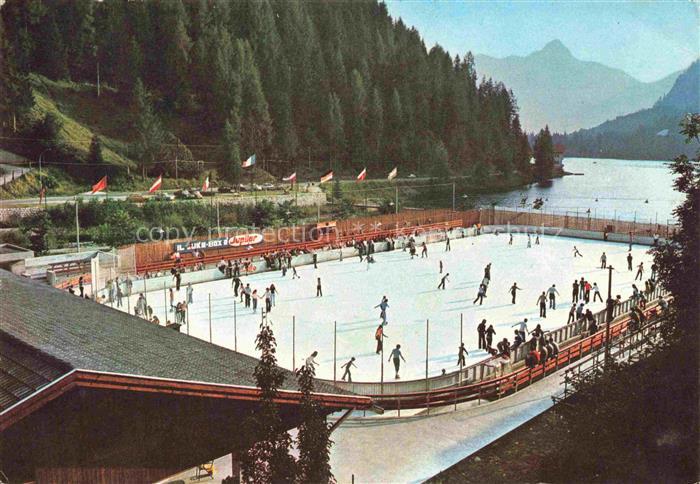 Alleghe 1000m Belluno Veneto IT Stadio-del-Ghiaccio Eisstadion See Dolomiten Wal