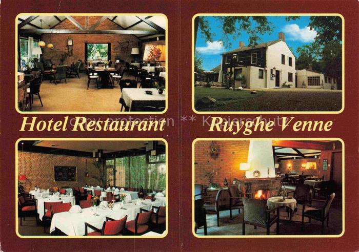 Westerbork Midden Drenthe NL Hotel-Ruyghe-Venne Restaurant Gaststube Kamin Hotel