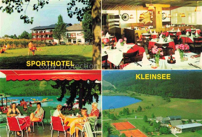 Seelach Klopeinersee St Kanzian Kaernten AT Sporthotel-Kleinsee Restaurant Terra