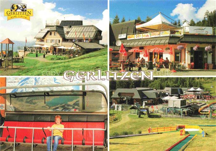 Gerlitzen-Gipfelhaus 1911m Arriach Kaernten AT Gerlitzen Alpe Berghuette Restaur