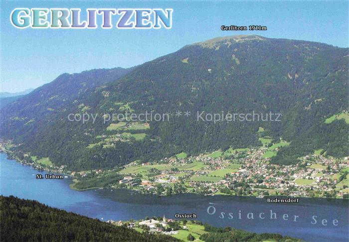 Gerlitzen Arriach Kaernten AT Gerlitzen Ossiacher-See St-Urban Ossiach Bodensdor