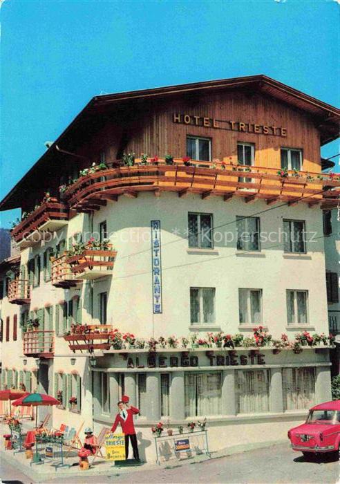 Auronzo di Cadore 864m Veneto IT Hotel-Trieste Albergo Ristorante Dolomiten Balk
