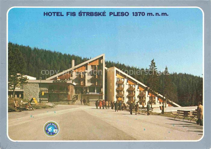 Strbske Pleso Tschirmer See Vysoke Tatry SK Hotel-FIS Hochgebirge Nadelwald Tour