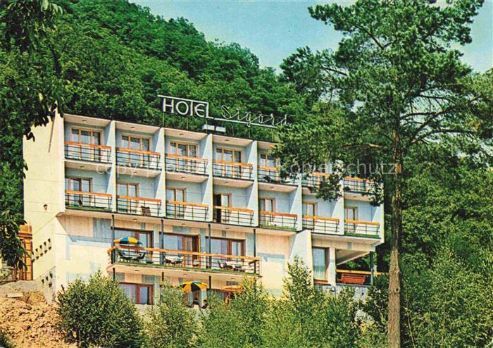 PRESOV Eperjes Eperies SK Hotel-Sigord Wald Balkon Terrasse Sonnenschirm Moderni