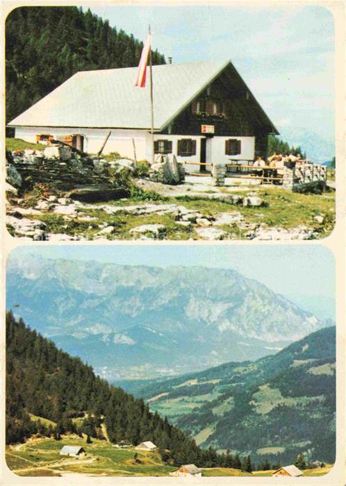 St Koloman-Wegscheid Hallein Salzburg AT Christlalm Jausenstation Hintertrattber