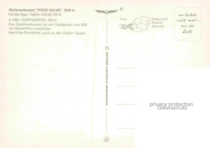 Hohe Salve 1829m Hopfgarten Brixental Tirol AT Gipfelrestaurant Hohe-Tauern Gros – Bild 2