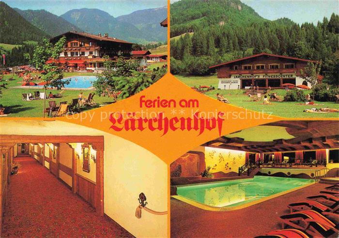 Erpfendorf Tirol Kirchdorf Tirol AT Ferienhotel Laerchenof Freibad Hallenbad Fit