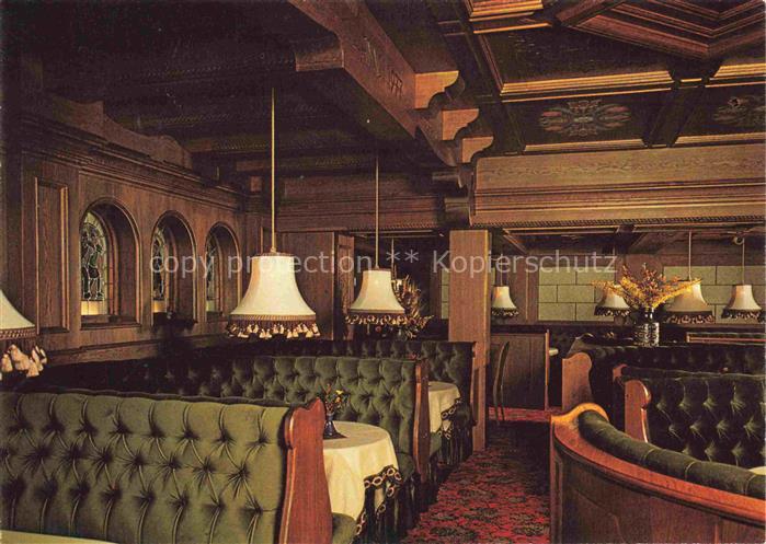 Koessen Tirol AT Alpengasthof-Pension-Peternhof Restaurant Gaststube Holzdecke L