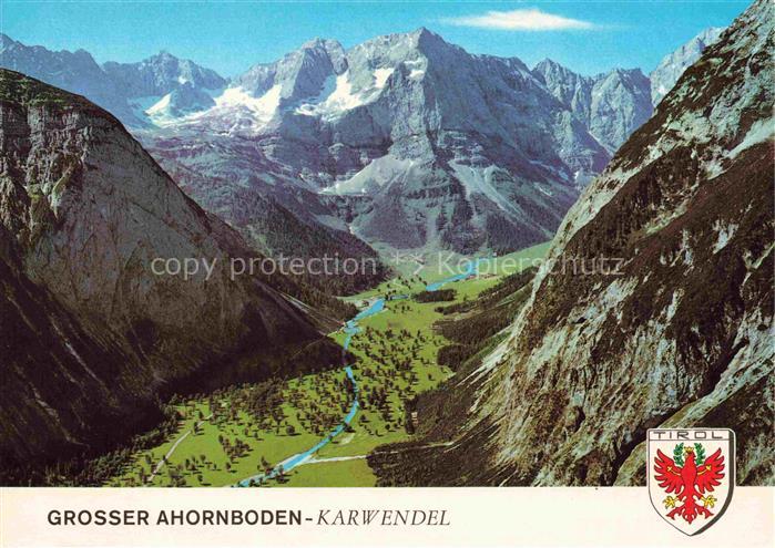 Grosser Ahornboden Karwendel Hinterriss Vomp Tirol AT Karwendelgebirge Hochtal F