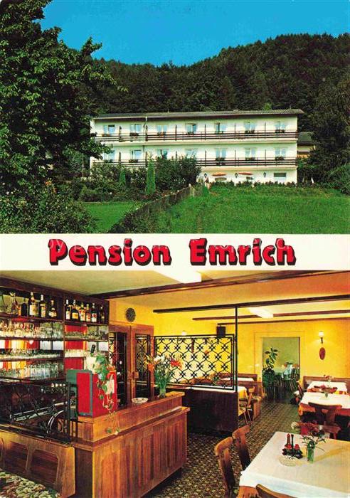 Weyregg Attersee Oberoesterreich AT Pension-Emrich Hotel Bar Restaurant Wald Han