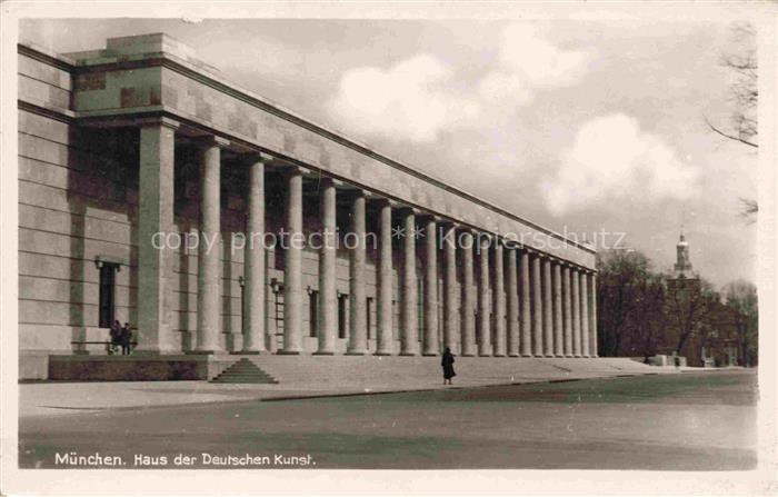 Allach MueNCHEN Bayern Haus-der-Deutschen-Kunst Museum Saeulengang Klassizismus
