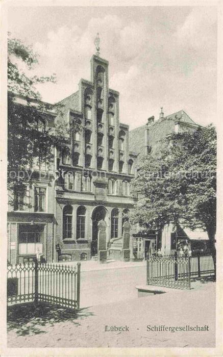 Brodten LueBECK Schiffergesellschaft Fachwerkhaus Backsteingiebel Treppengiebel