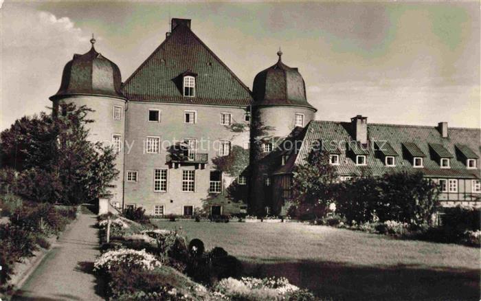 Neumuehle Kloetze Sachsen-Anhalt Tbc-Heilstaette Schloss Turm Garten Fachwerk He