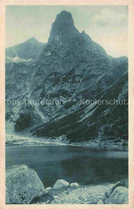 Tatry Vysoke Wysokie SK Jastraba Zelene-Pleso Lomnicky-Stit Bergsee Felsen Hochg