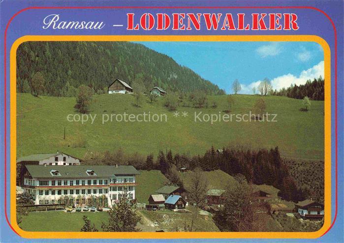 RAMSAU  Dachstein Steiermark AT Lodenwalker Hotel Bergwiesen Wald Alpenlandschaf