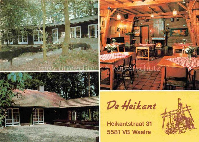 Waalre Noord-Brabant NL De-Heikant Heikantstraat-31 Kampcentrum Wald Restaurant