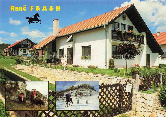 Hodkovce KOSICE Kassa Kaschau Slovakia Ranch Reiterhof Pferde Reiten Felsen Schn