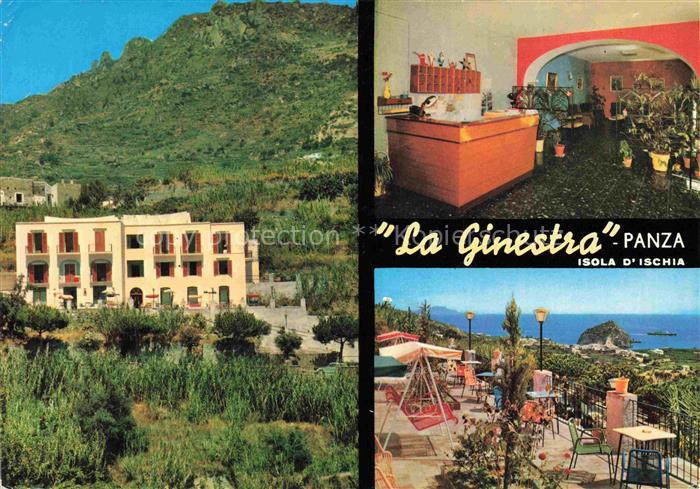 Panza d Ischia Forio Napoli Campania IT Pensione-La-Ginestra Hotel Terrasse Meer