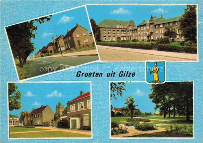 Gilze andkreis Bundesland Noord-Brabant NL Strasse Wohnhaeuser Pflegeheim Park K