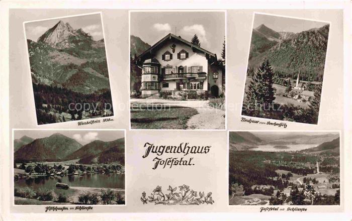 Josefstal Josefsthal Neuhaus Schliersee Bayern Jugendhaus-Josefstal Wendelstein
