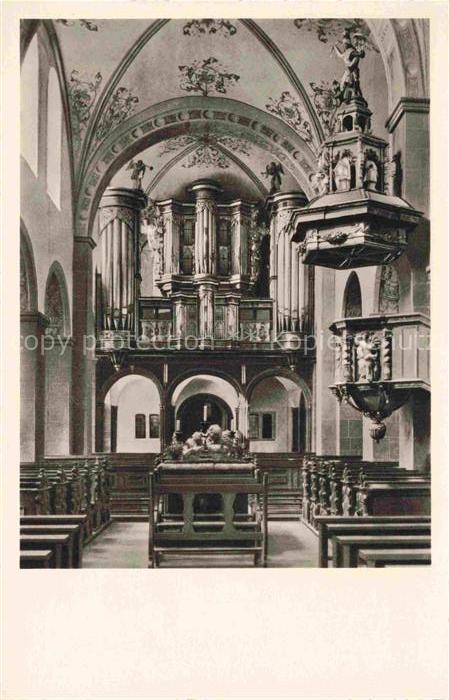 Steinfeld Kall Eifel Euskirchen NRW Kloster Kirche Orgel Bachorgel Innenraum Kir