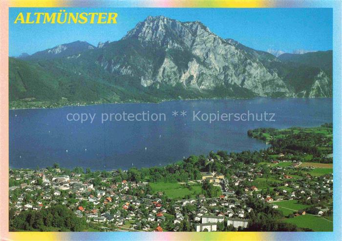 Altmuenster Traunsee Gmunden Oberoesterreich AT Traunsee Traunstein Salzkammergu