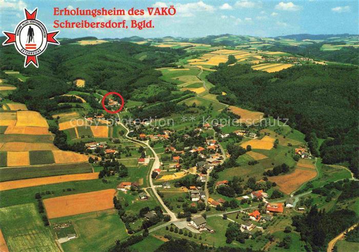 Schreibersdorf Pinkafeld Wiesfleck Burgenland AT Erholungsheim VAKoe Fliegeraufn