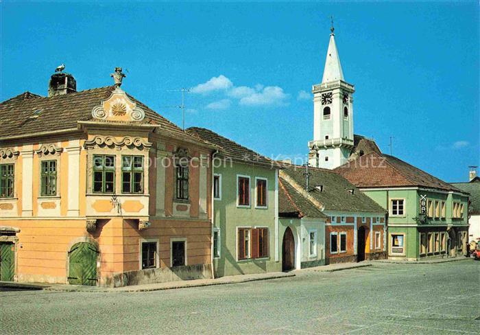 Rust am See Neusiedlersee Burgenland AT Hauptplatz Buergerhaus Zum-Auge-Gottes K