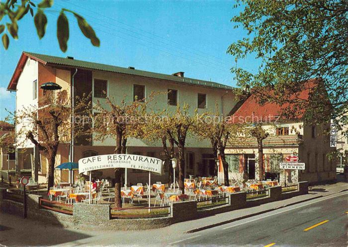 Krumpendorf Woerthersee Kaernten AT Cafe-Restaurant-Promenade Pension-Feuchter H