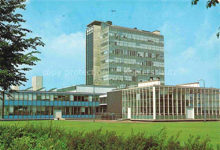 EINDHOVEN Noord-Brabant NL Technische-Hogeschool Hochhaus Glasfassade Modernismu