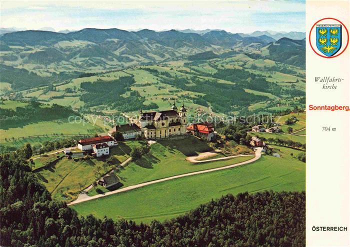 Sonntagberg Mostviertel-Eisenwurzen Niederoesterreich AT Wallfahrtskirche Prandt