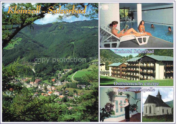 Salzerbad Kleinzell Hainfeld Niederoesterreich AT Salzerbad Kurhotel Solemineral