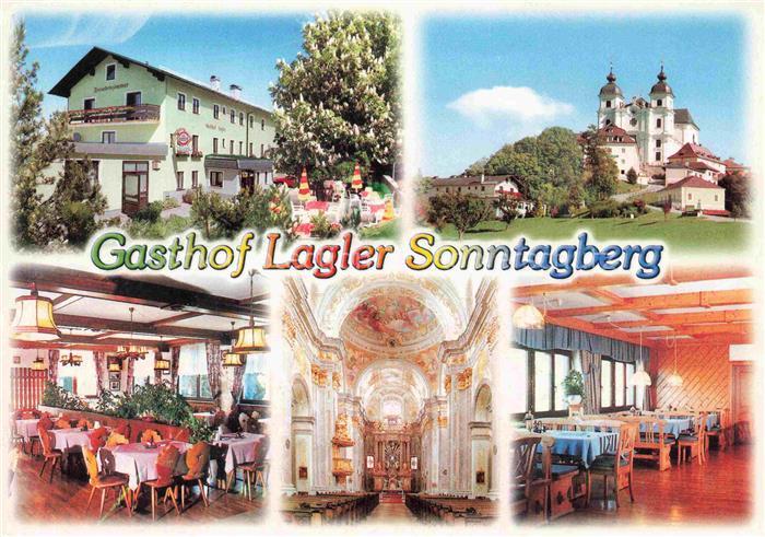 Sonntagberg Mostviertel-Eisenwurzen Niederoesterreich AT Gasthof-Lagler Wallfahr