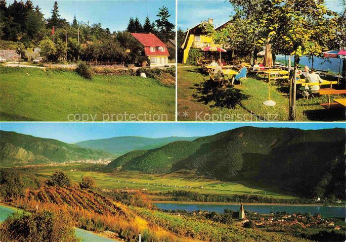Weissenkirchen Wachau Niederoesterreich AT Gasthaus-Seiberer Pension Ausblick Wa