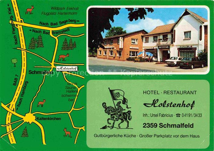 Schmalfeld Holstein Segeberg Schleswig-Holstein Hotel-Holstenhof Strassenansicht