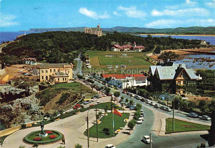 SANTANDER Cantabria ES Peninsula-de-la-Magdalena R.S.-Tenis Hipica Monumento-Pik