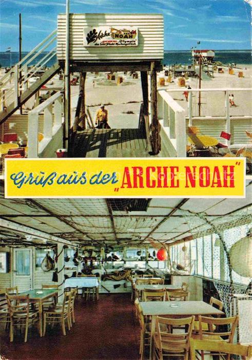 St Peter-Ording Nordfriesland Schleswig-Holstein Arche-Noah Restaurant Strandlok