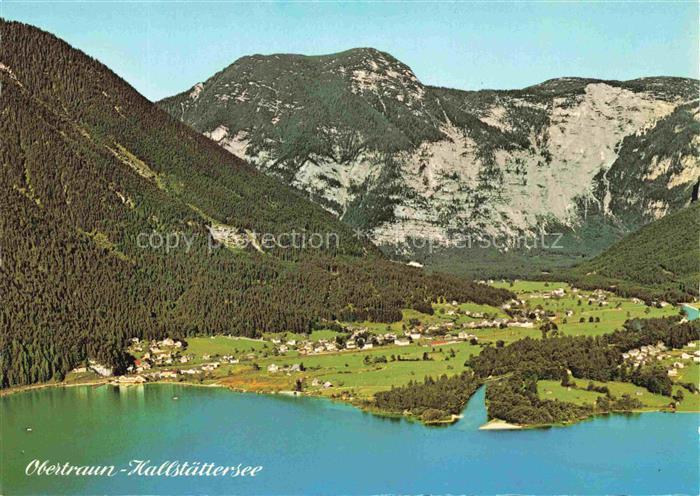Obertraun Traunviertel Oberoesterreich AT Hallstaettersee Dachstein Badestrand T