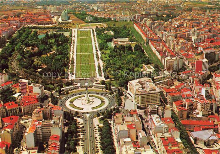 LISBOA Lisbon Lissabon Lisbonne PT Parque-Eduardo-VII Avenida-da-Liberdade Kreis