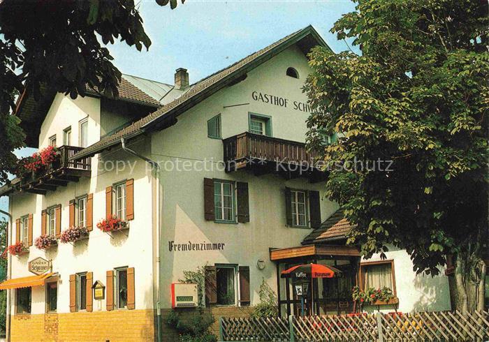 Pflach Ausserfern Tirol AT Gasthof-Schwanen Fremdenzimmer Gasthaus Balkon Blumen