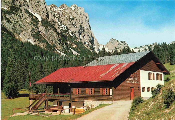 Musauer Alm 1300m Reutte Ausserfern Tirol AT Gasthaus-Ausauer-Alm Alm Berge Tann