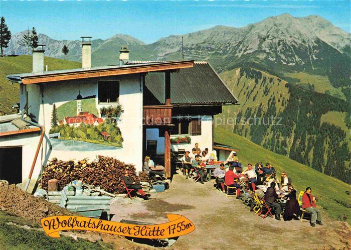 Wolfratshausener Huette 1763m Lermoos Tirol Wolfratshauser-Huette Berghuette Ups