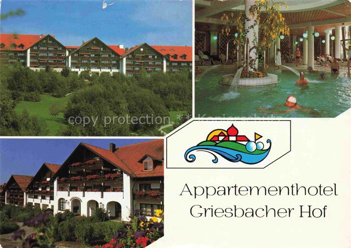 Bad Griesbach Rottal Appartementhotel Griesbacher-Hof Thermalbad Hallenbad Brunn