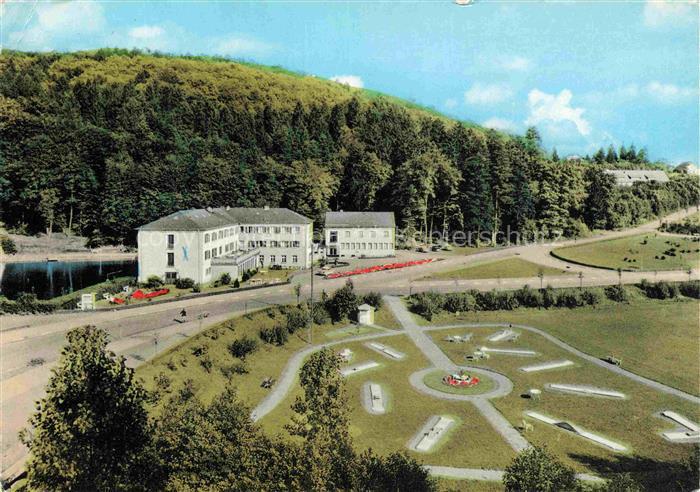 Nonnweiler-Primstal Saarland Kurhaus-Kolling Kurpark Minigolf Wald Saar Luftkuro