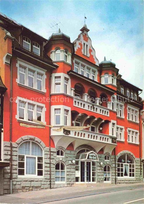 Stockach Baden KONSTANZ BW Buergerhaus Historismus Fassade Erker Jugendstil Stad