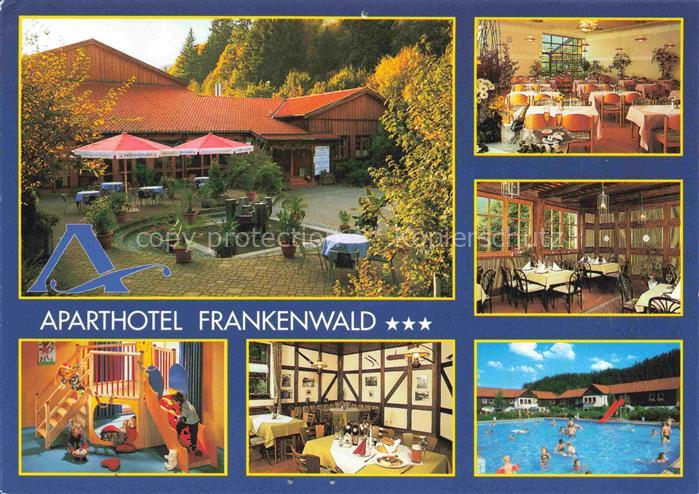 Steinwiesen Frankenwald Kronach Bayern Aparthotel-Frankenwald Restaurant Biergar