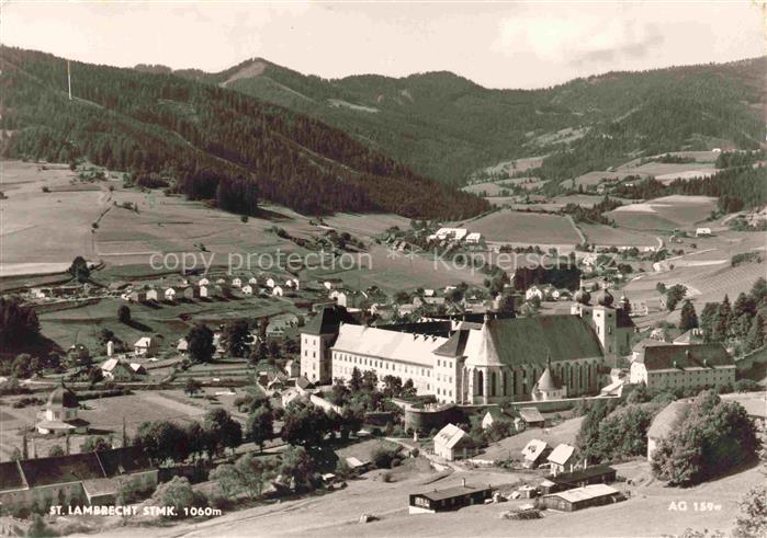 Sankt Lambrecht Steiermark AT Stift-St-Lambrecht Kloster Stiftskirche Talkessel