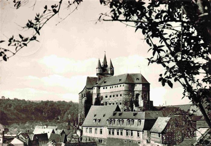 Diez Lahn Rheinland-Pfalz Schloss-Jugendherberge Burg Diez-Lahn Lahn Altstadt S/