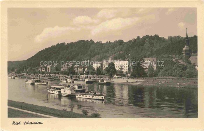 Dampfer Seitenrad Bad Schandau Elbe