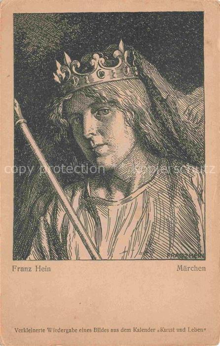 HEIN Franz Kuenstlerkarte Maerchen Kunst und leben